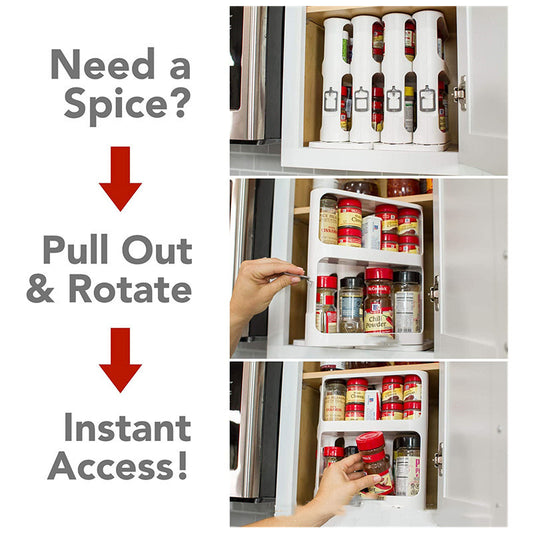 Kitchen Double Tier Spice
